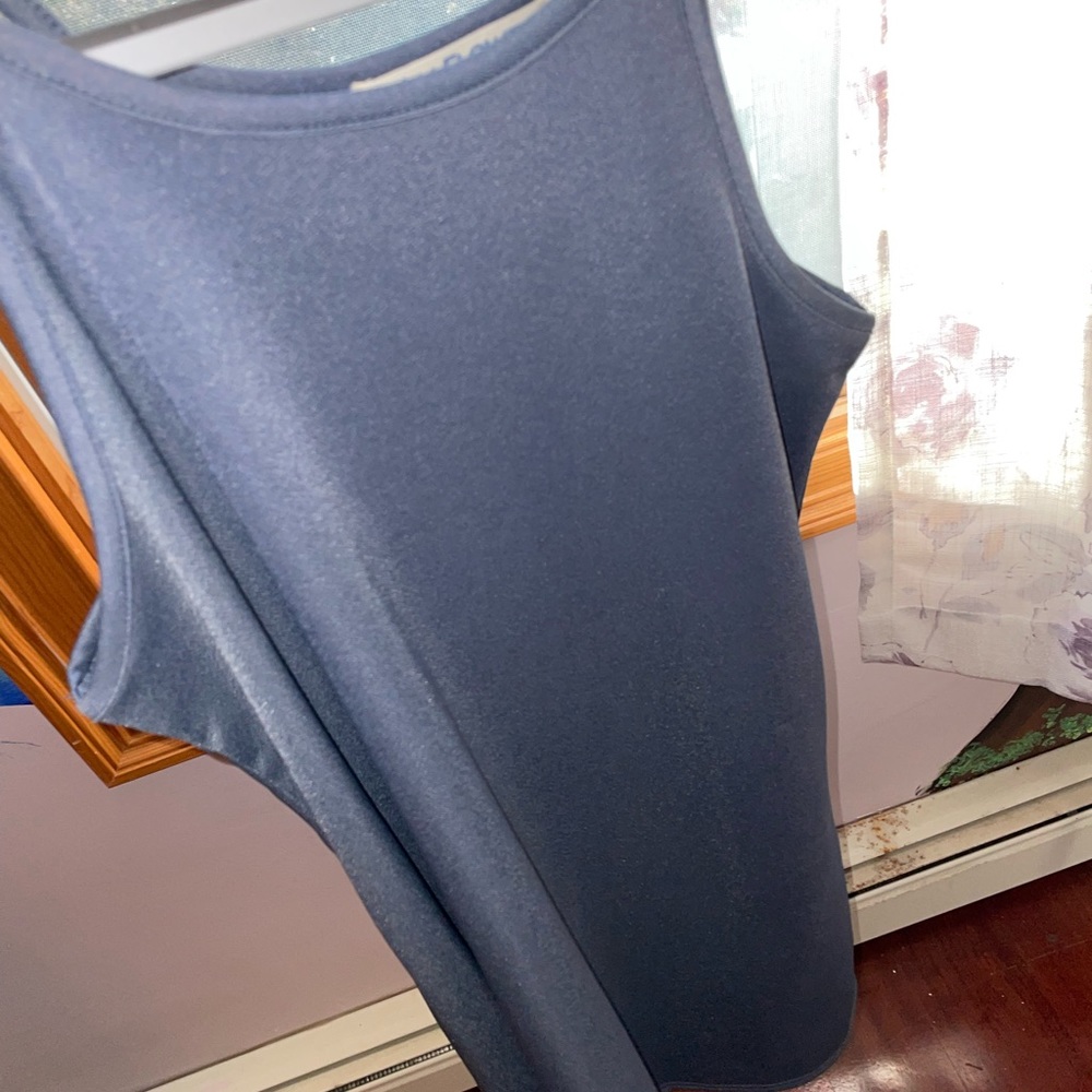 Blue dress
